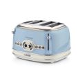 Toster na 4 grzanki z serii Vintage, niebieski 