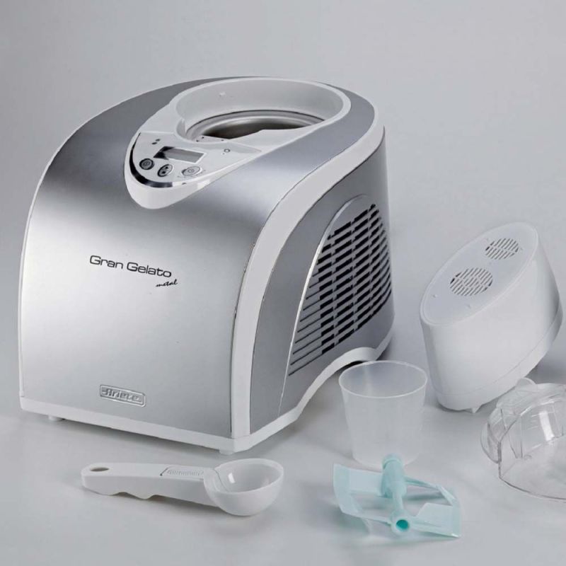 Urządzenie do produkcji lodów z kompresorem Gran Gelato Metal Maxi