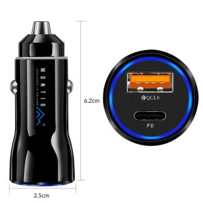 Ładowarka samochodowa USB 3.0