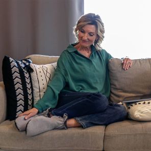 Cozy Boots - kapcie + maska do spania