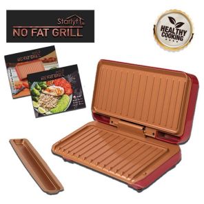 Starlyf No Fat Grill - grill elektryczny z powłoką miedzianą